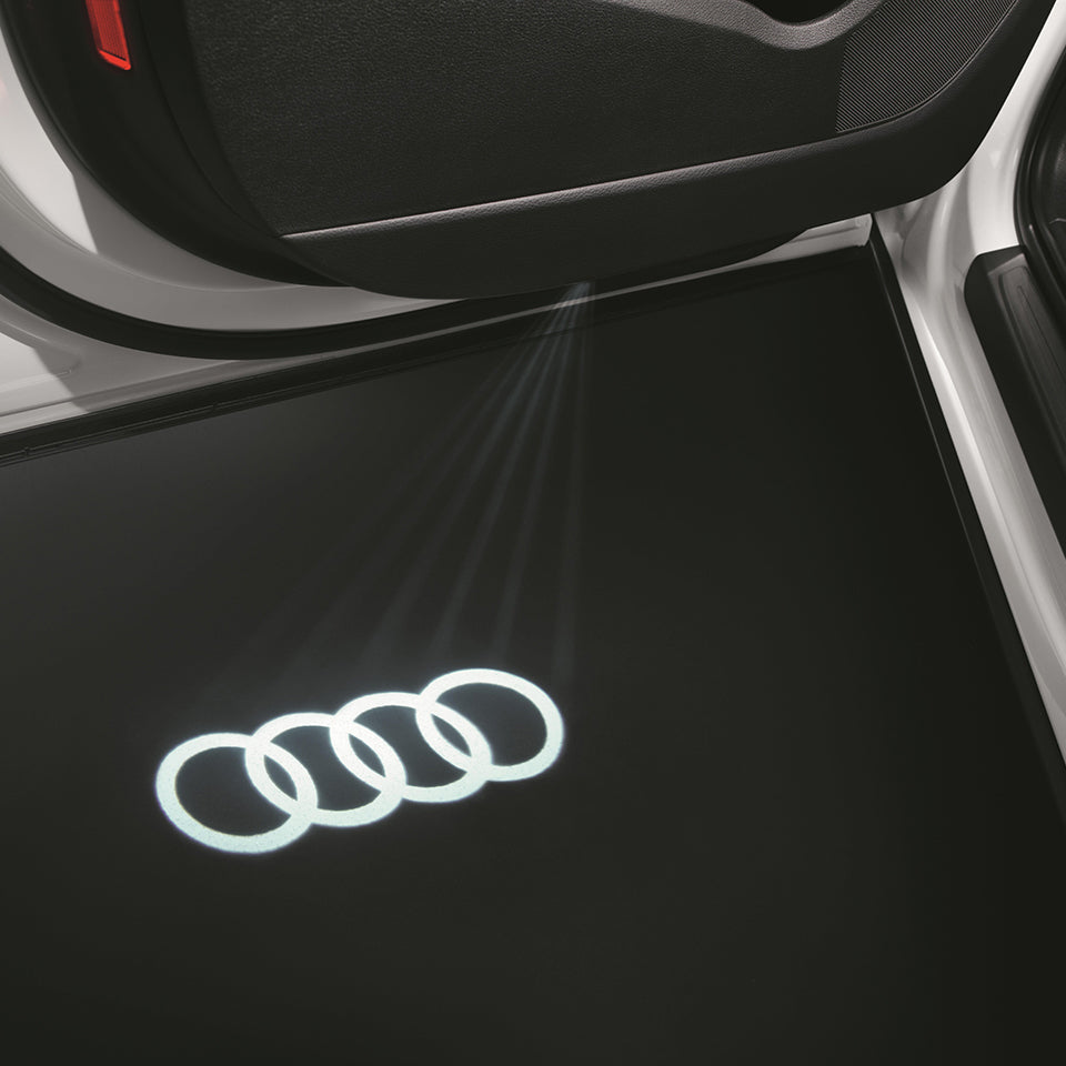 Audi Door Light Beam - Rings