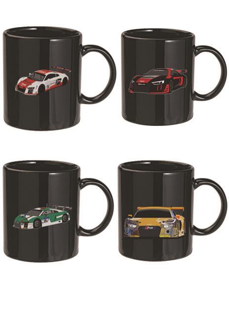 Audi Sport Ceramic Mug Set Of 4