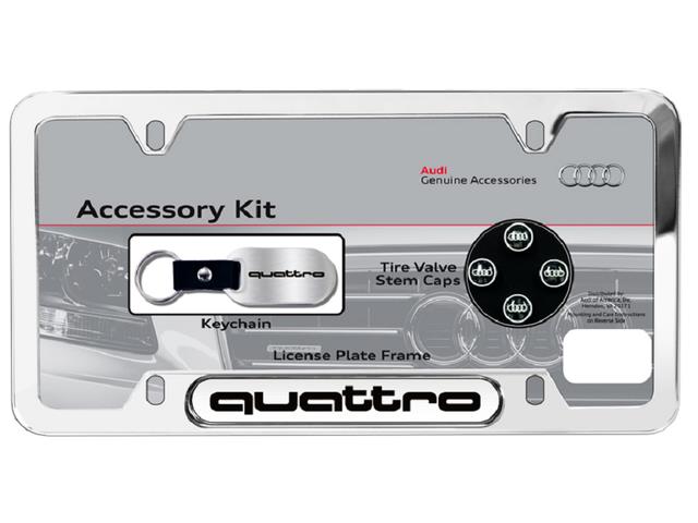 License Plate Frame Kit - Quattro Logo (Free Shipping!)